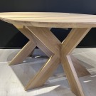 Havørn - RUNDT HELTRE EIK SPISEBORD MED TILLEGGSPLATE thumbnail