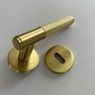  Dørhåndtak Innerdør OSLO- Bøstet Messing thumbnail