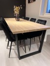 71CM V DESIGN BORDBEN - 1 ben (80CM BREDDE) thumbnail