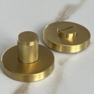 WC-lås - Bøstet Messing thumbnail