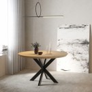 Ø120cm ASTRID NATURELL RUNDT SPISEBORD  thumbnail