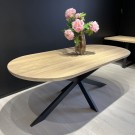 71CM DOBBEL-X DESIGN BORDBEN- 192x82 (L x B) thumbnail