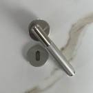 Dørhåndtak Innerdør OSLO-Bøstet stål  thumbnail