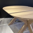 Havørn - RUNDT HELTRE EIK SPISEBORD MED TILLEGGSPLATE thumbnail