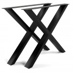 X DESIGN BORDBEN - 1 BEN (71CM HØYDE X 70CM BREDDE)