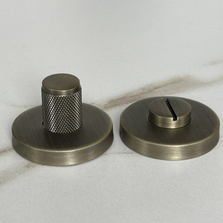 WC-lås - Antikk Messing