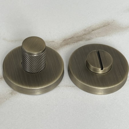 WC-lås - Antikk Messing