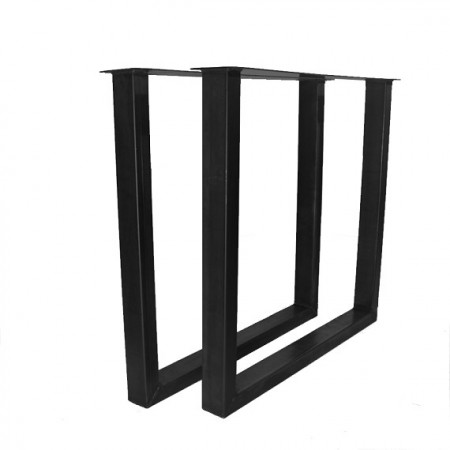 71CM FIRKANTET DESIGN BEN -metalltykkelse 4x6cm