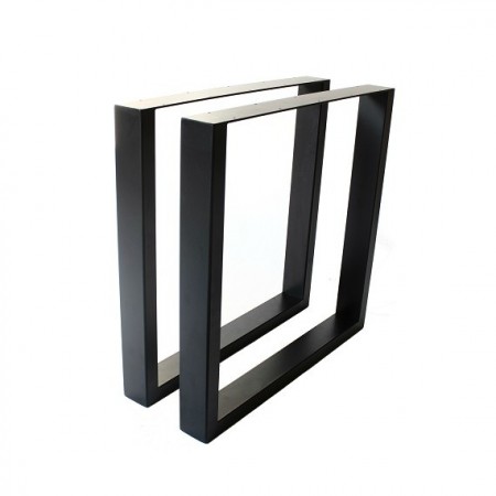 71CM FIRKANTET DESIGN BEN -metalltykkelse 4x6cm